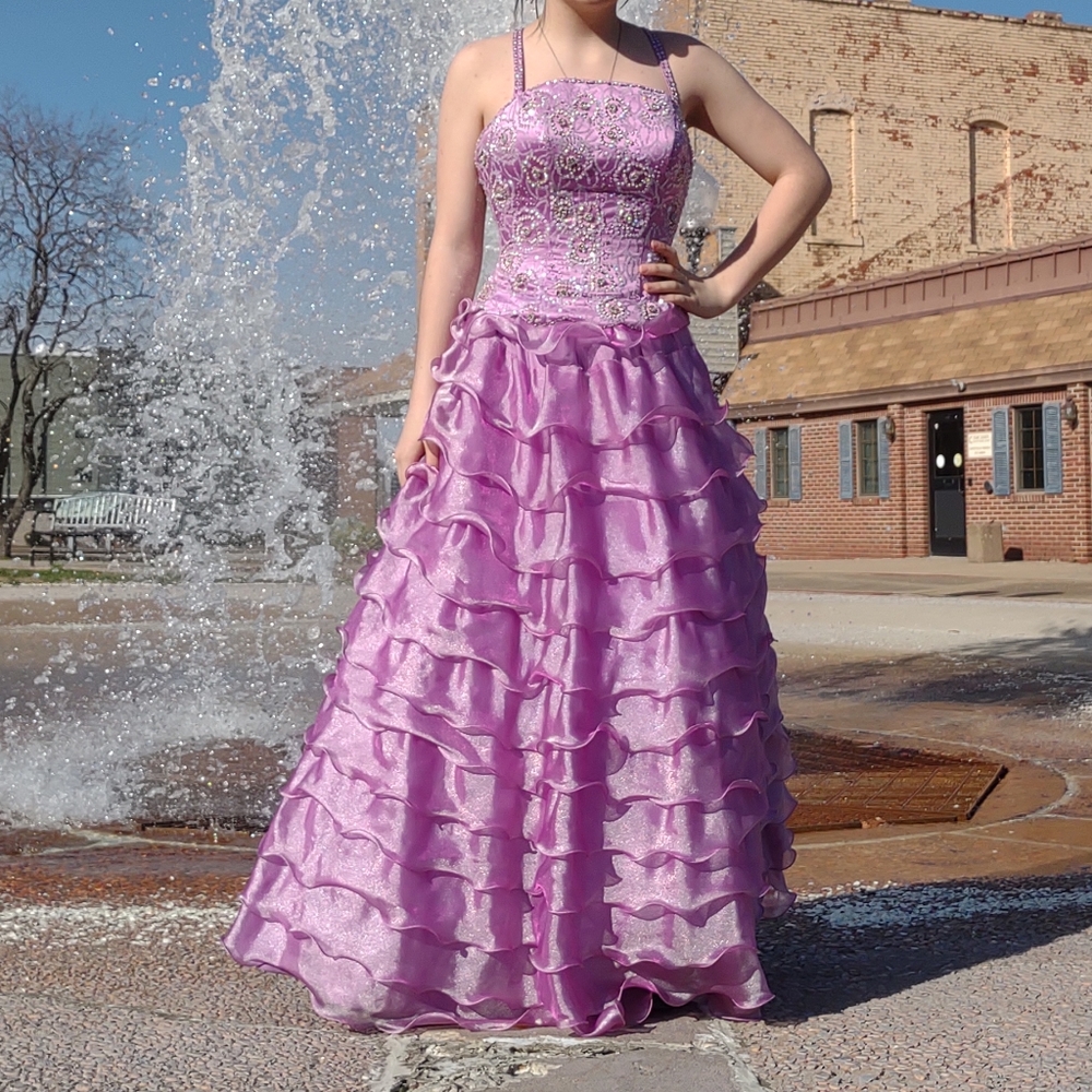 Tiffany Lavendar/Magenta formal dress